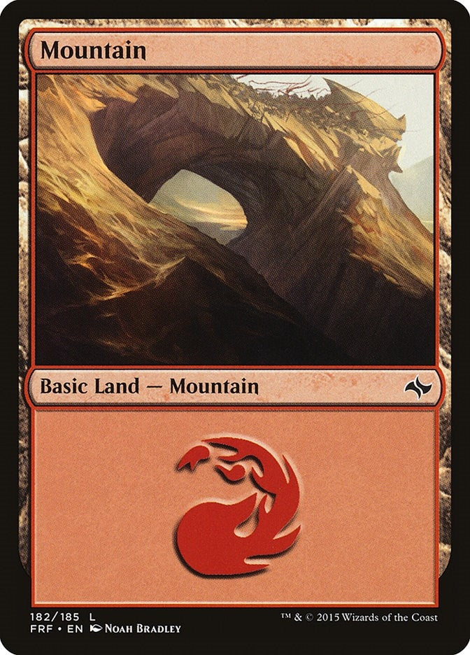 Image for Mountain (182) (182) [Fate Reforged]