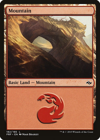Image for Mountain (182) (182) [Fate Reforged]