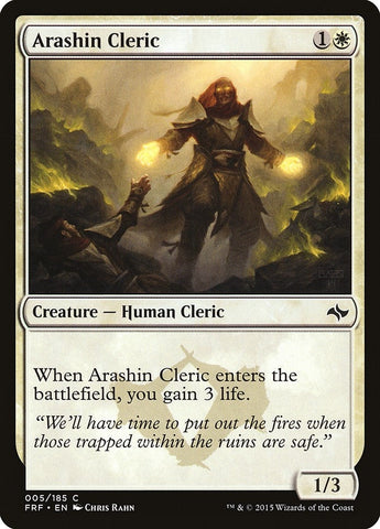 Image for Arashin Cleric (5) [Fate Reforged]