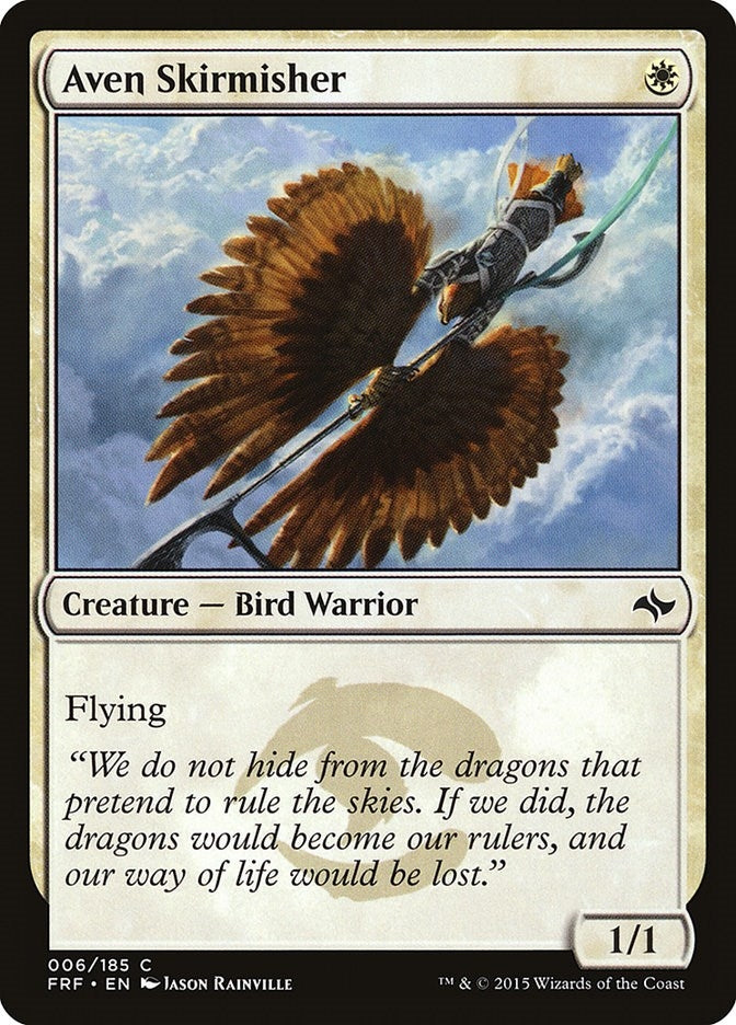 Image for Aven Skirmisher (6) [Fate Reforged]