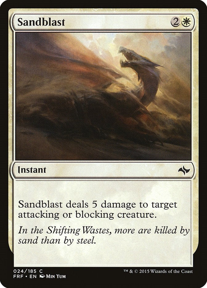 Image for Sandblast (24) [Fate Reforged]