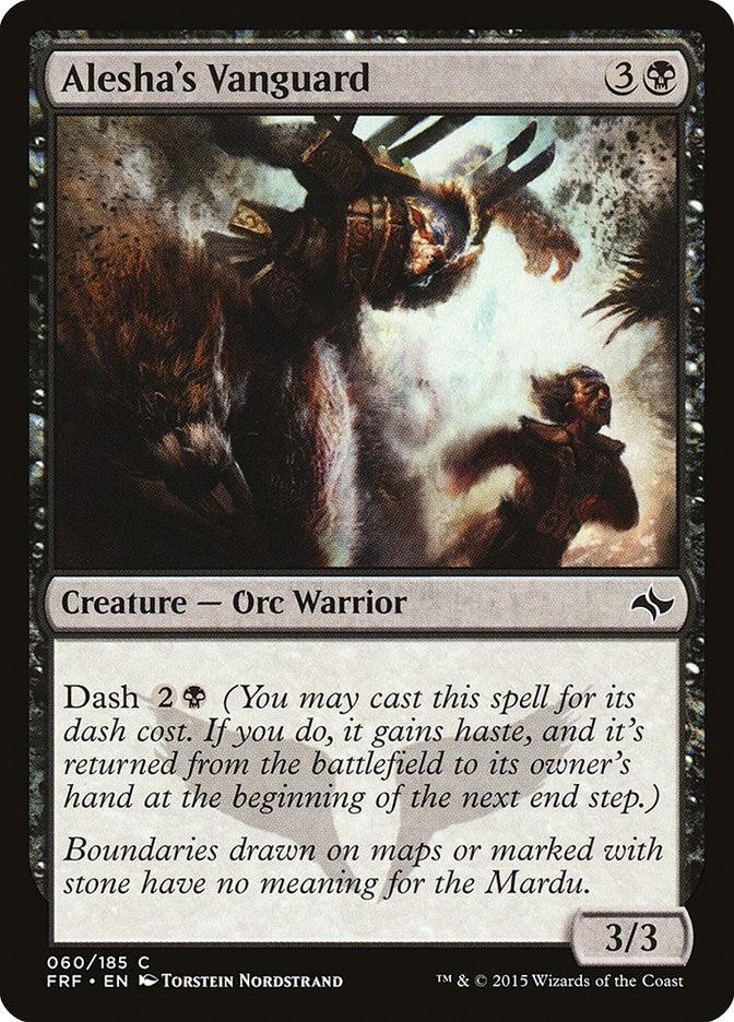 Image for Alesha's Vanguard (60) [Fate Reforged]