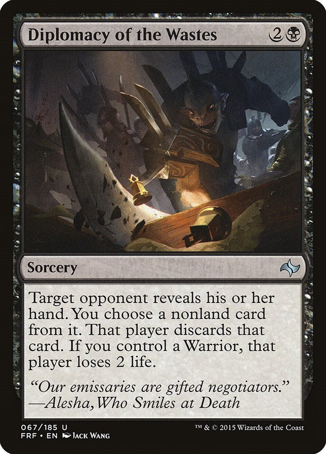 Image for Diplomacy of the Wastes (67) [Fate Reforged]