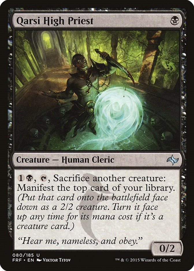 Image for Qarsi High Priest (80) [Fate Reforged]