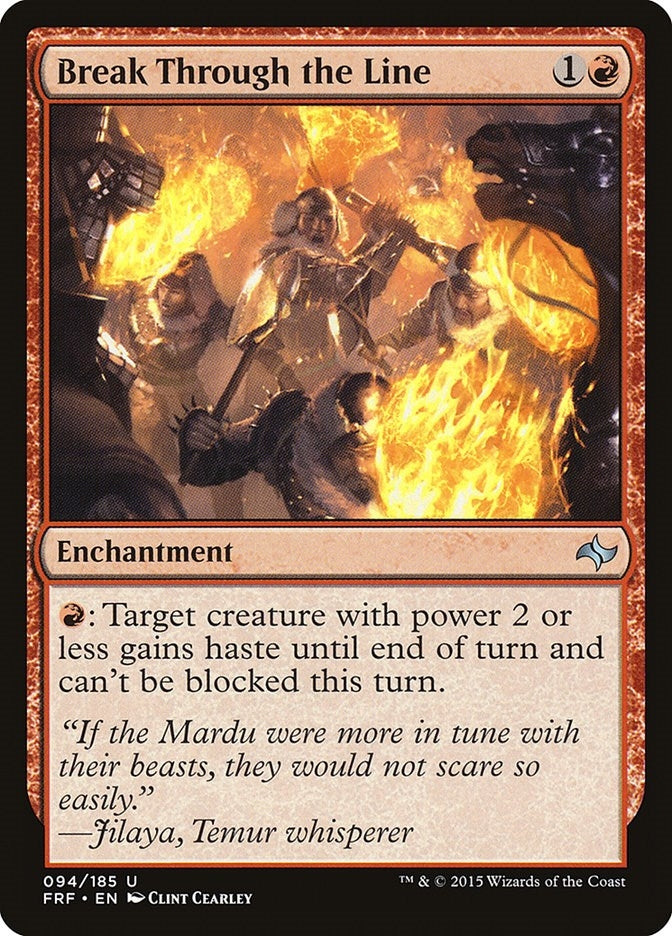 Image for Break Through the Line (94) [Fate Reforged]