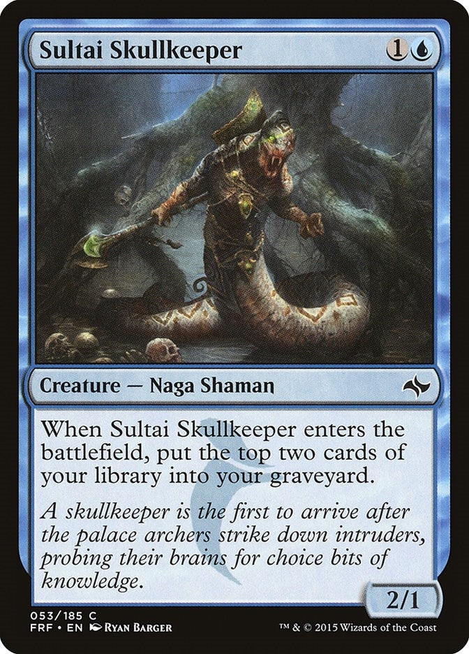 Image for Sultai Skullkeeper (53) [Fate Reforged]