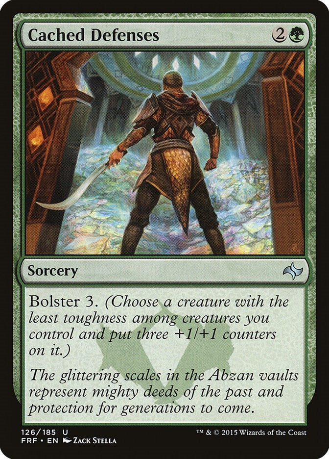 Image for Cached Defenses (126) [Fate Reforged]