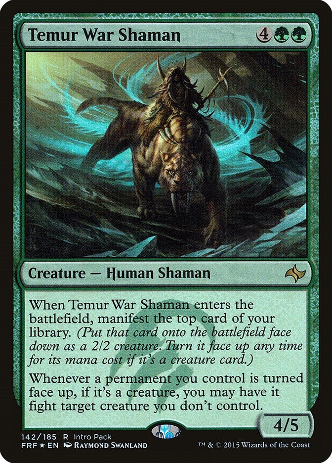 Image for Temur War Shaman (142) - Magic: The Gathering