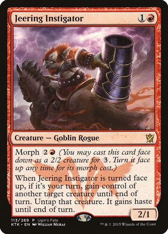 Image for Jeering Instigator (113) [Ugin's Fate Promos]