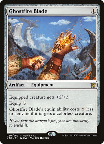 Image for Ghostfire Blade (220) [Ugin's Fate Promos]