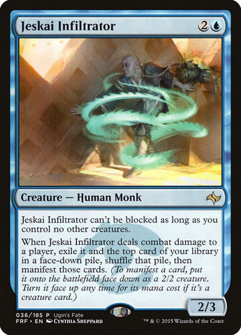 Image for Jeskai Infiltrator (36) [Ugin's Fate Promos]