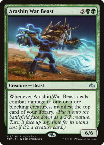 Image for Arashin War Beast (123) [Ugin's Fate Promos]