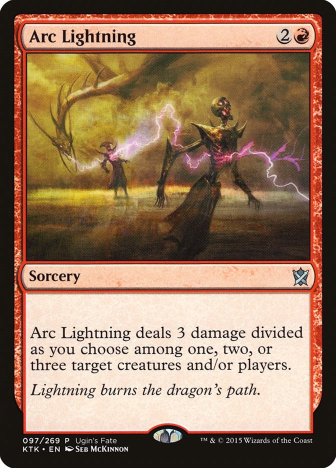 Image for Arc Lightning (97) [Ugin's Fate Promos]