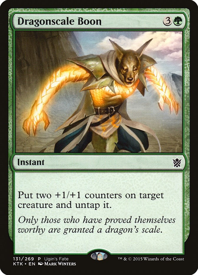 Image for Dragonscale Boon (131) [Ugin's Fate Promos]