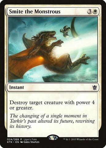 Image for Smite the Monstrous (24) [Ugin's Fate Promos]
