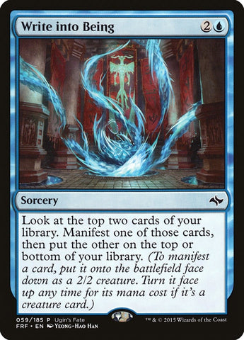 Image for Write into Being (59) [Ugin's Fate Promos]