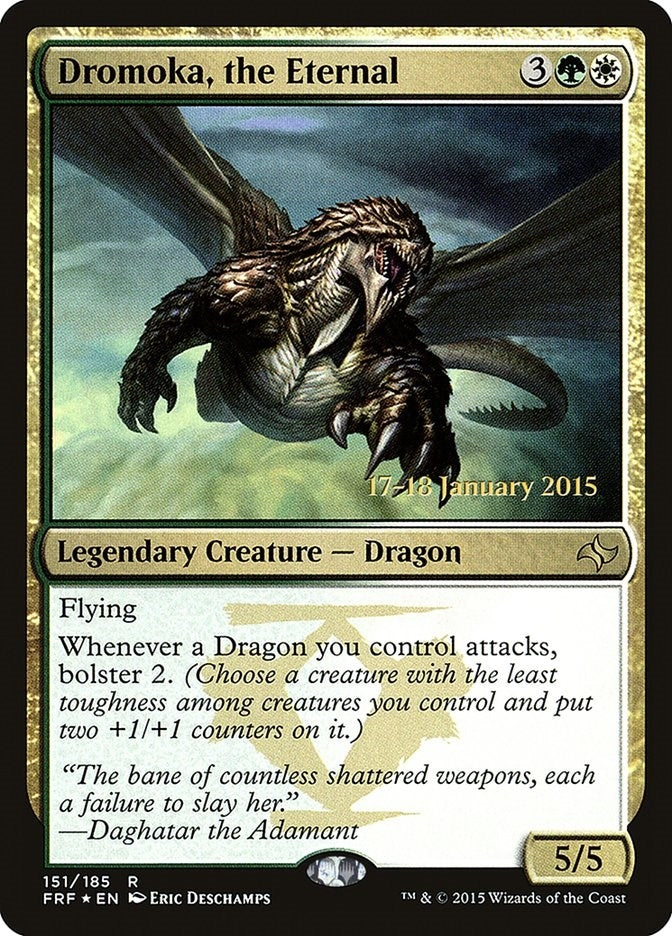 Image for Dromoka, the Eternal (151) [Prerelease Cards]