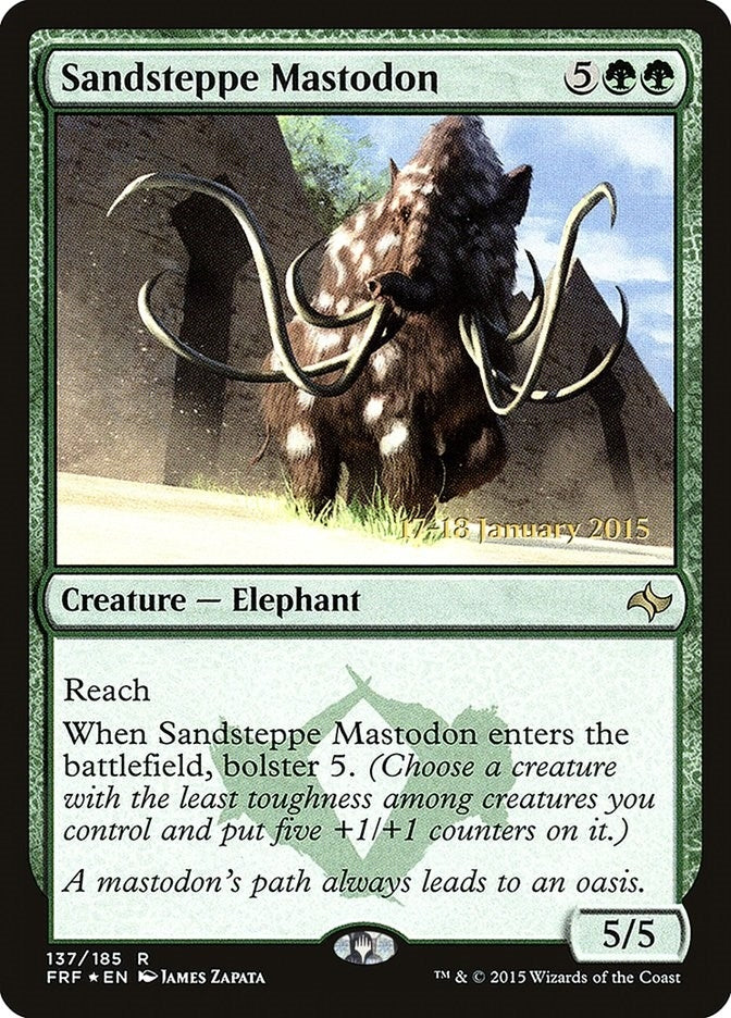 Image for Sandsteppe Mastodon (137) [Prerelease Cards]