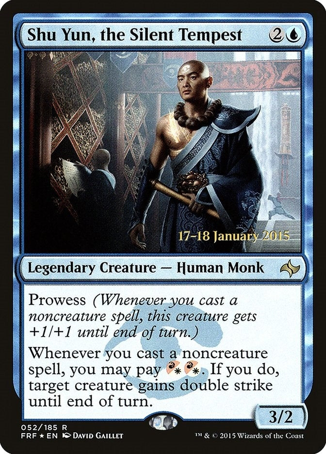 Image for Shu Yun, the Silent Tempest (52) [Prerelease Cards]