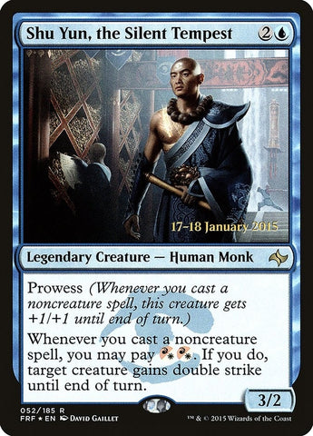 Image for Shu Yun, the Silent Tempest (52) [Prerelease Cards]