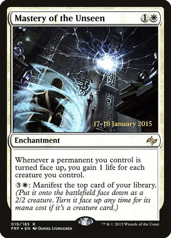Image for Mastery of the Unseen (19) [Prerelease Cards]