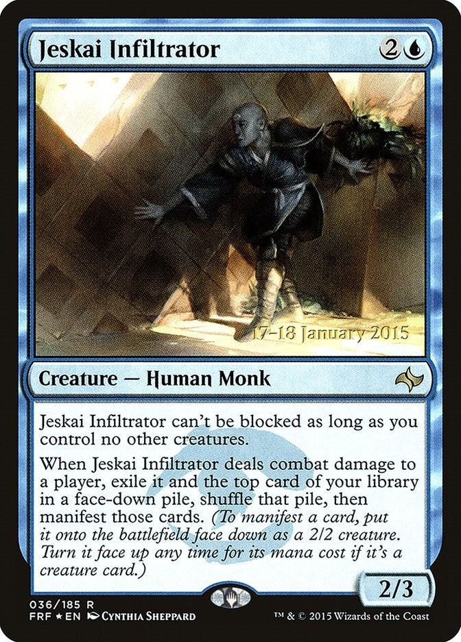 Image for Jeskai Infiltrator (36) [Prerelease Cards]