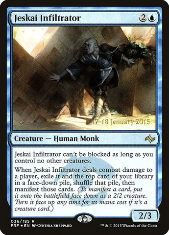 Image for Jeskai Infiltrator (36) [Prerelease Cards]