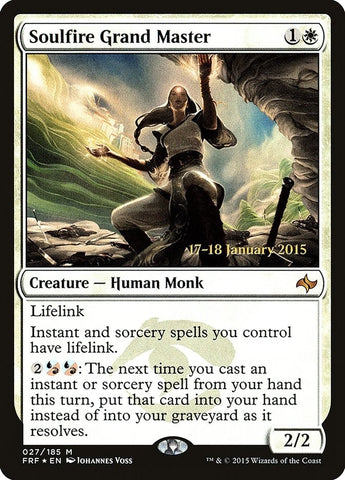Image for Soulfire Grand Master (27) [Prerelease Cards]
