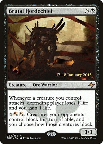 Image for Brutal Hordechief (64) [Prerelease Cards]