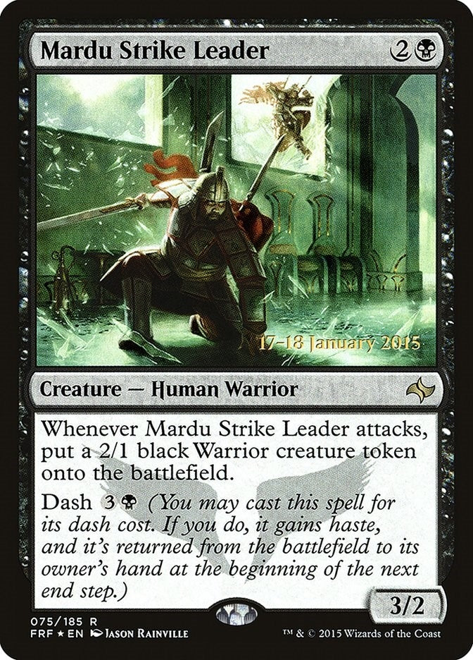 Image for Mardu Strike Leader (75) [Prerelease Cards]