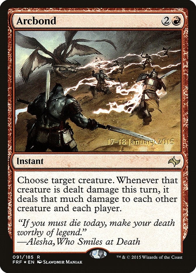 Image for Arcbond (91) [Prerelease Cards]