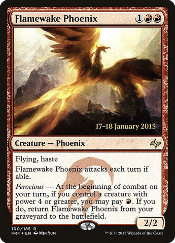 Image for Flamewake Phoenix (FRF) (100) [Prerelease Cards]