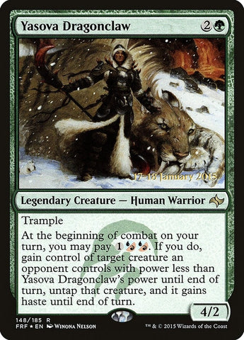 Image for Yasova Dragonclaw (148) [Prerelease Cards]