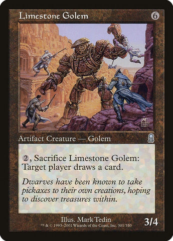 Image for Limestone Golem (301) [Odyssey]
