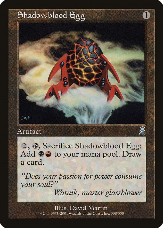 Image for Shadowblood Egg (308) [Odyssey]