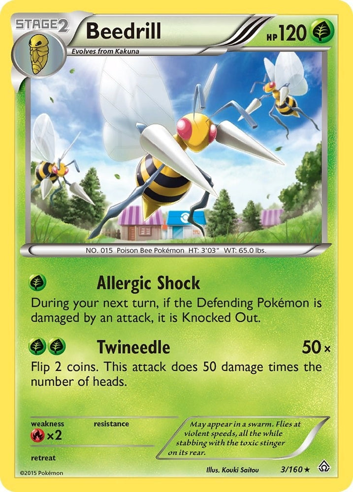 Image for Beedrill (3/160) [XY - Primal Clash]