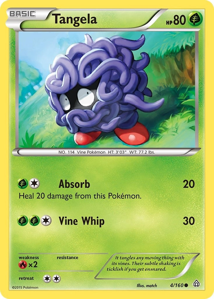 Image for Tangela (4/160) [XY - Primal Clash]