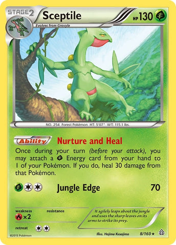 Image for Sceptile (8/160) [XY - Primal Clash]