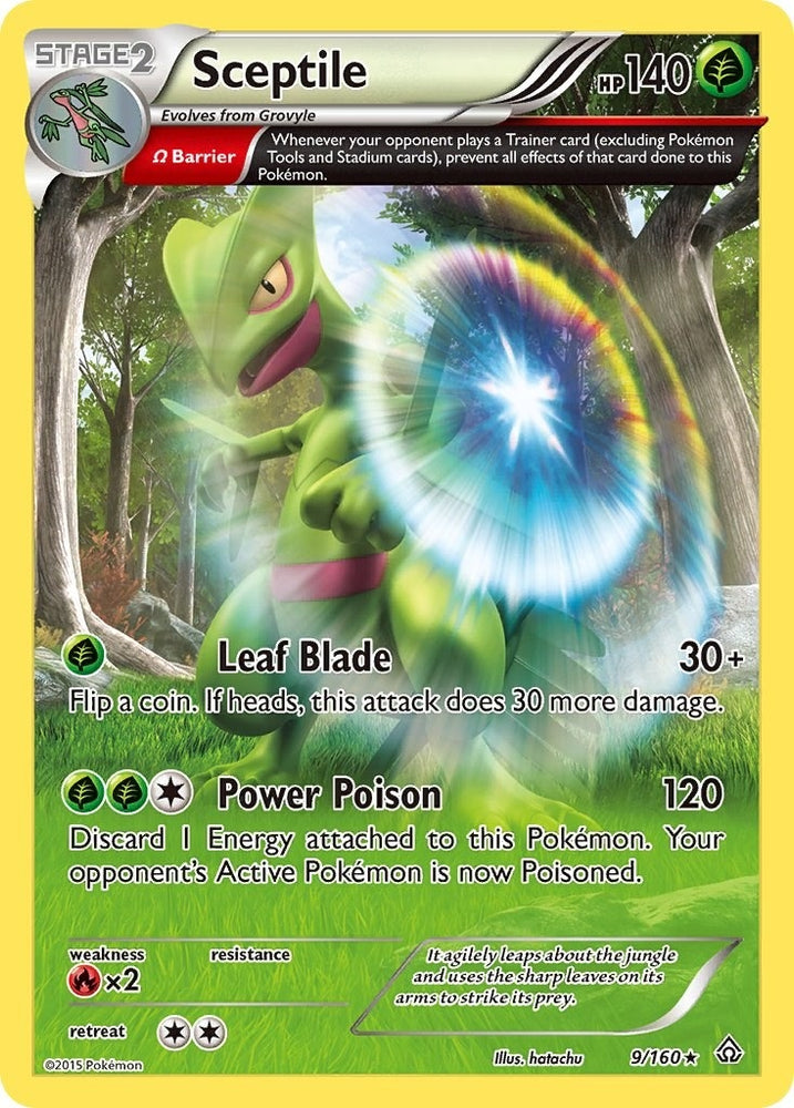 Image for Sceptile (Omega) (9/160) [XY - Primal Clash]