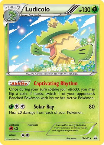 Image for Ludicolo (12/160) [XY - Primal Clash]