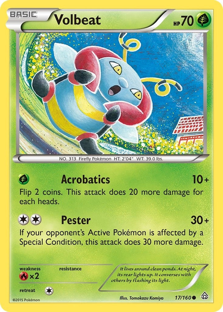 Image for Volbeat (17/160) [XY - Primal Clash]