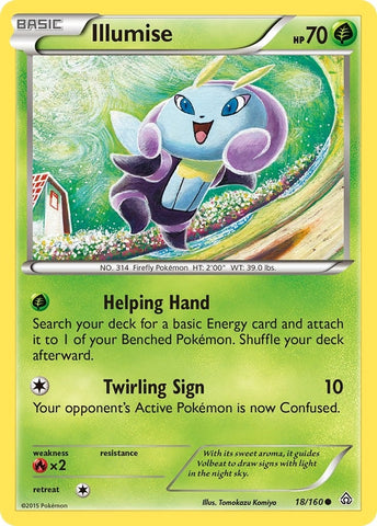 Image for Illumise (18/160) [XY - Primal Clash]
