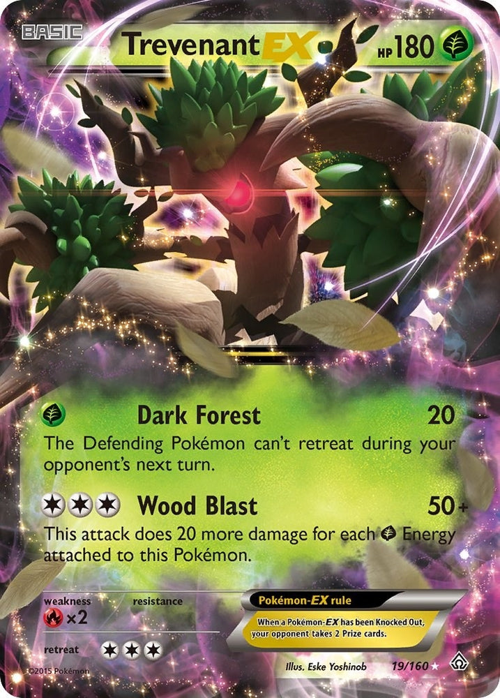 Image for Trevenant EX (19/160) [XY - Primal Clash]