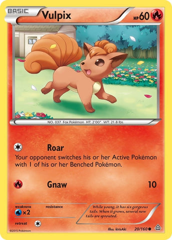 Image for Vulpix (20/160) [XY - Primal Clash]