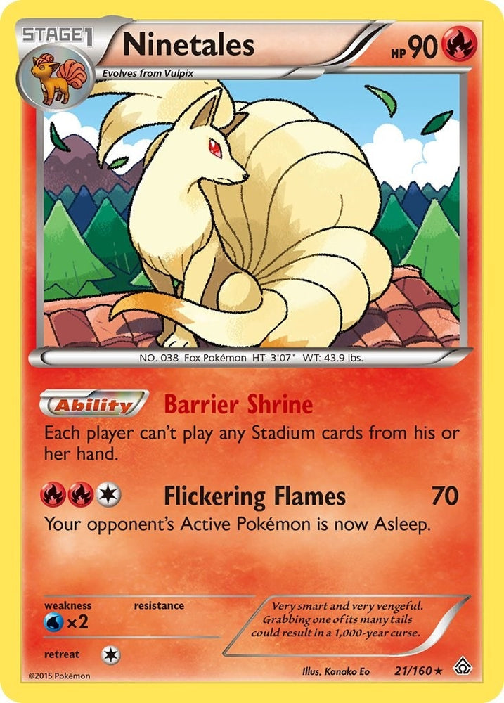 Image for Ninetales (21/160) [XY - Primal Clash]
