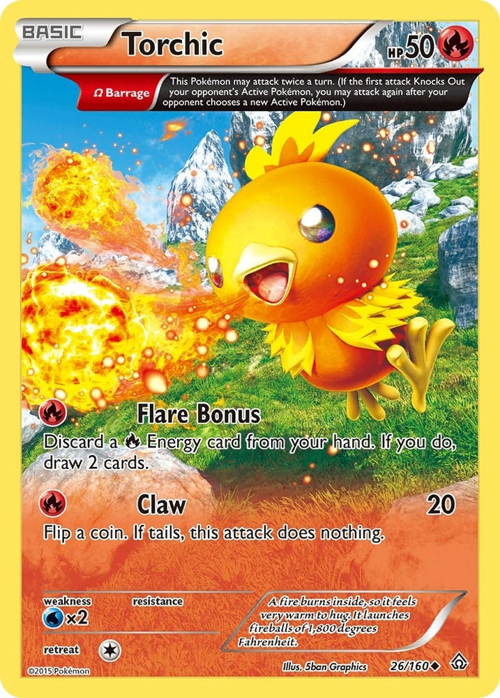 Image for Torchic (Omega) (26/160) [XY - Primal Clash]