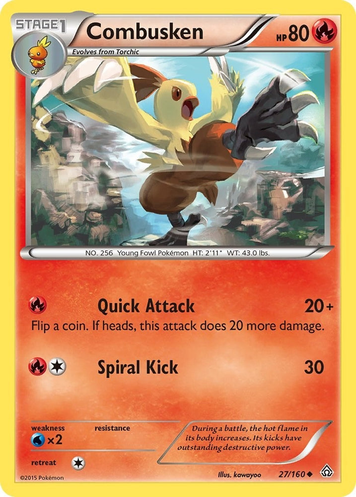 Image for Combusken (27/160) [XY - Primal Clash]