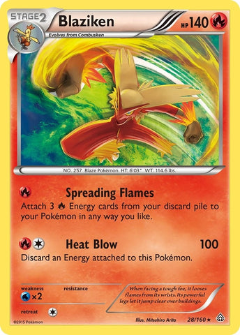Image for Blaziken (28/160) [XY - Primal Clash]