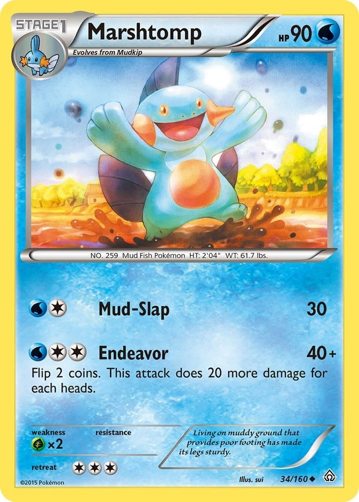 Image for Marshtomp (34/160) [XY - Primal Clash]