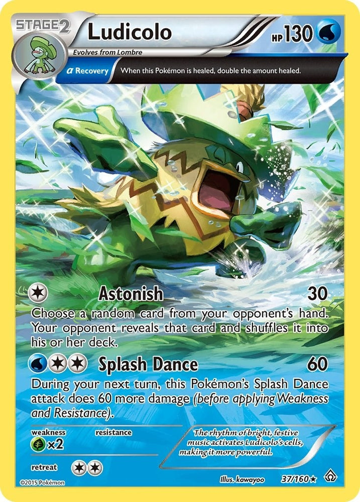 Image for Ludicolo (Alpha) (37/160) [XY - Primal Clash]
